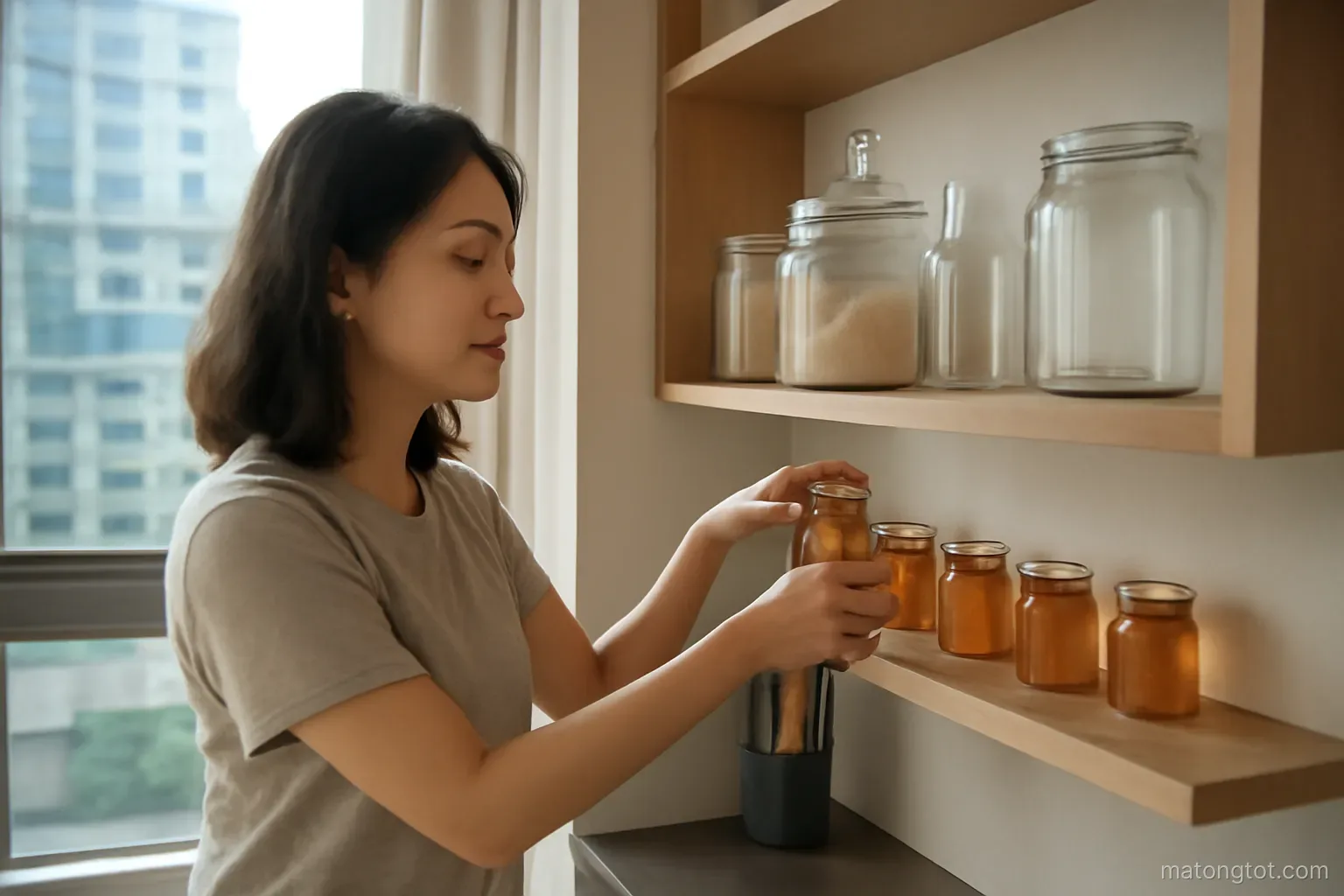 Mật ong dú Sài Gòn bảo quản trong căn hộ: Mẹo từ người nuôi